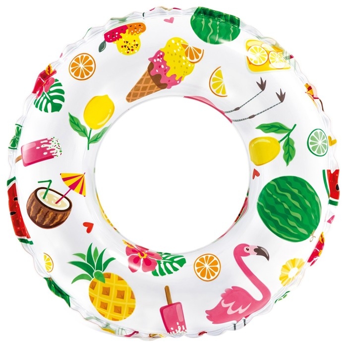 Круг для плавания «Яркий», d=51 см, от 3-6 лет, цвет МИКС, 59230NP INTEX Круг для плавания «Яркий», d=51 см, от 3-6 лет, цвет МИКС, 59230NP INTEX