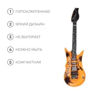 Игрушка надувная &laquo;Гитара&raquo;, 90 см, МИКС