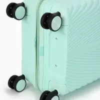 Чемодан на колёсах, 20", кодовый замок, 36&times;20&times;54 см, зелёный