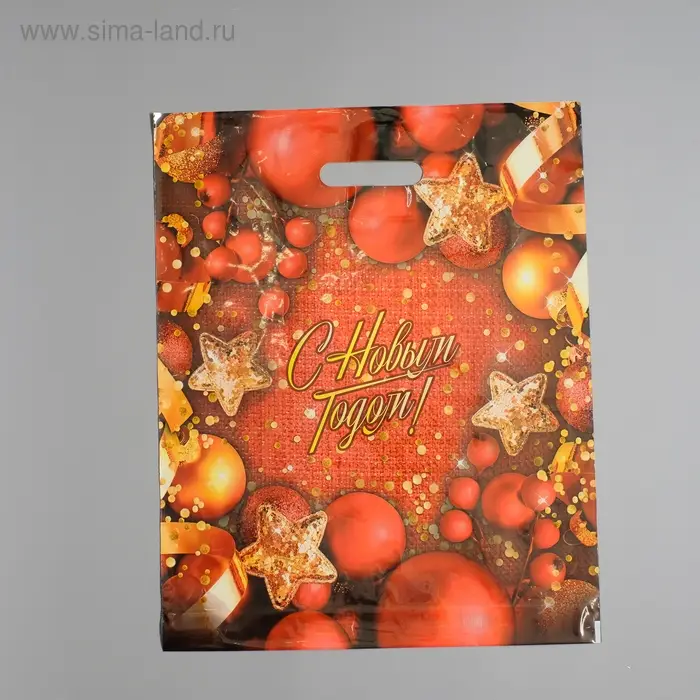 Пакет «Конфетти», полиэтиленовый с вырубной ручкой, 38×47 см Пакет «Конфетти», полиэтиленовый с вырубной ручкой, 38×47 см