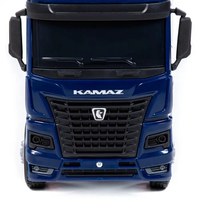 Автомобиль-тягач "KAMAZ", с полуприцепом, инерц., со светом и звуком 07828