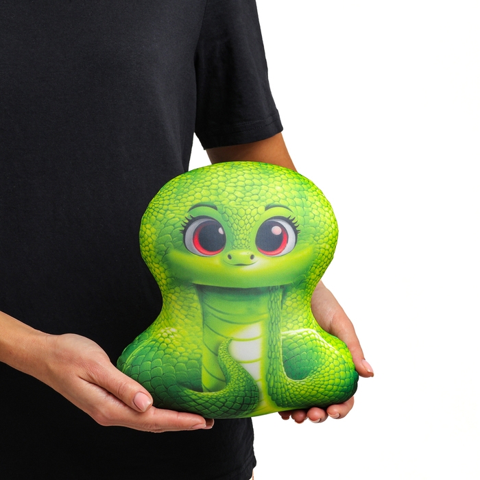 Новый год! Антистресс игрушка &laquo;Змея&raquo;, зелёная