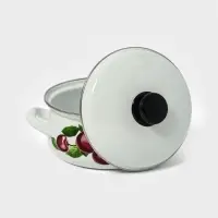 Кастр.сфер. 2л (белая)Вишневый сад Кастр.сфер. 2л (белая)Вишневый сад