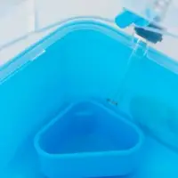 Клетка-переноска для грызунов, 23 х 17 х 16 см, бирюзовая Клетка-переноска для грызунов, 23 х 17 х 16 см, бирюзовая