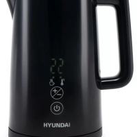 Чайник HYK-S5509 1,5л 2200Вт черный (металл)