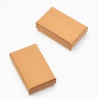 Набор короборчек подарочных 6 шт. под набор "Крафт", 5*8 см, цвет бежевый (10901374)