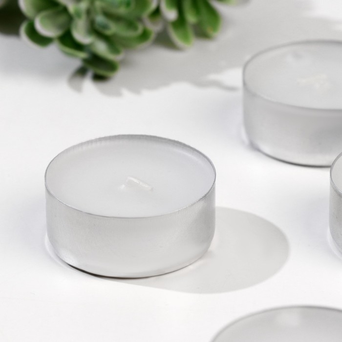 Набор свечей чайных ароматизированных Набор свечей чайных ароматизированных "Пачули", 6 шт, 12 гр