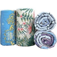 Одеяло 1,5сп (наполн.: ватин РВ 200г/м2; чехол: лавсан ПЭ 100%), ассорти