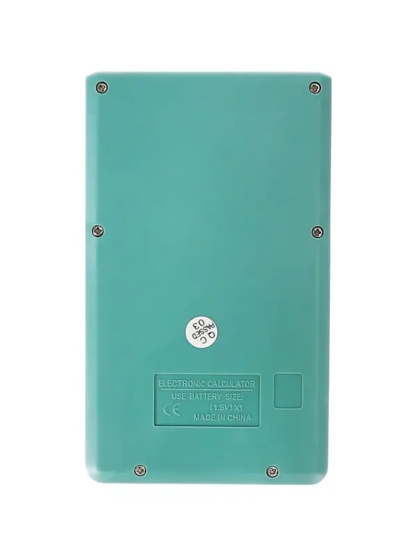 Калькулятор карманный, 08-разрядный, корпус зеленый