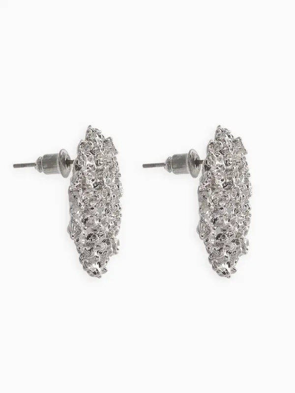 Серьги металл &laquo;Карибы&raquo;, круг, цвет серебро