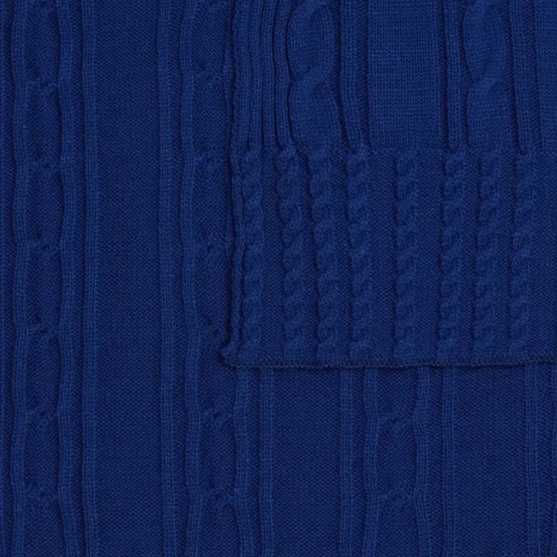 Плед Remitti, темно-синий (кобальт) Плед Remitti, темно-синий (кобальт)