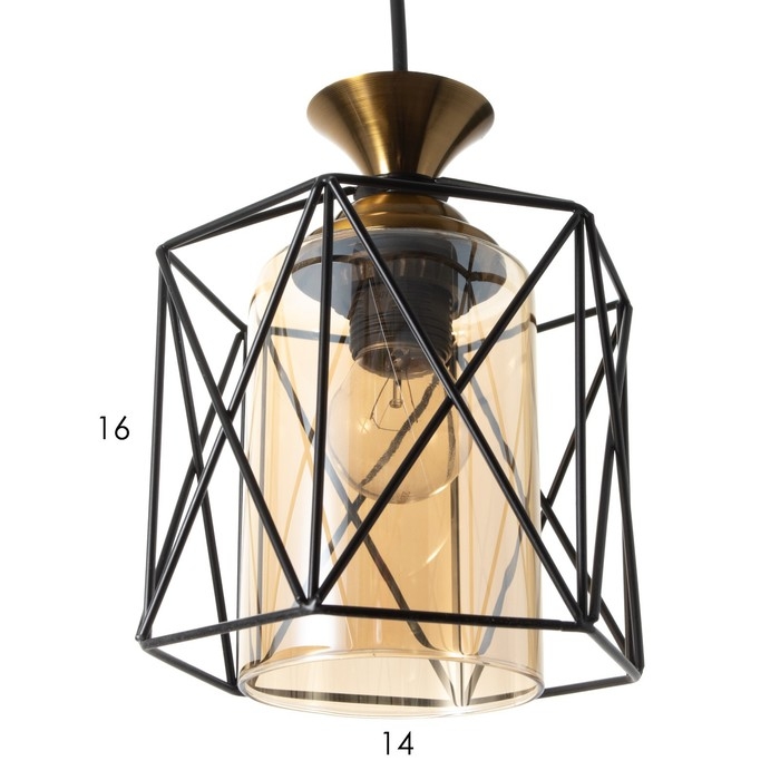 Светильник BayerLux 2117/1BK E27 40Вт черный 16х16х100 см Светильник BayerLux 2117/1BK E27 40Вт черный 16х16х100 см