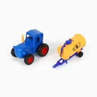 Игрушка трактор с бочкой