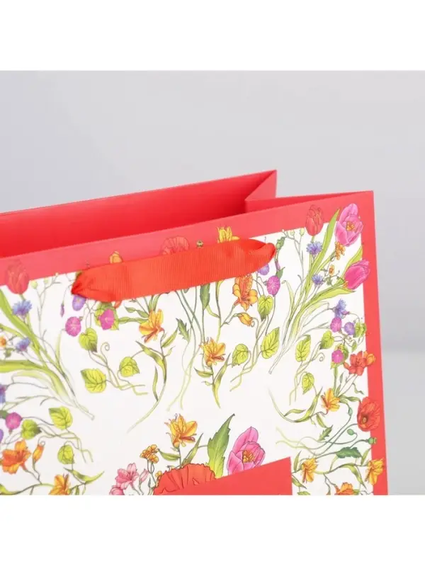 Пакет подарочный ламинированный, упаковка, «Любимому воспитателю», ML 27 х 23 х 11.5 см Пакет подарочный ламинированный, упаковка, «Любимому воспитателю», ML 27 х 23 х 11.5 см