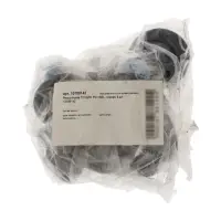 Ручка-кнопка мебельная ТУНДРА РК118BL, черная, 8 шт. TMP