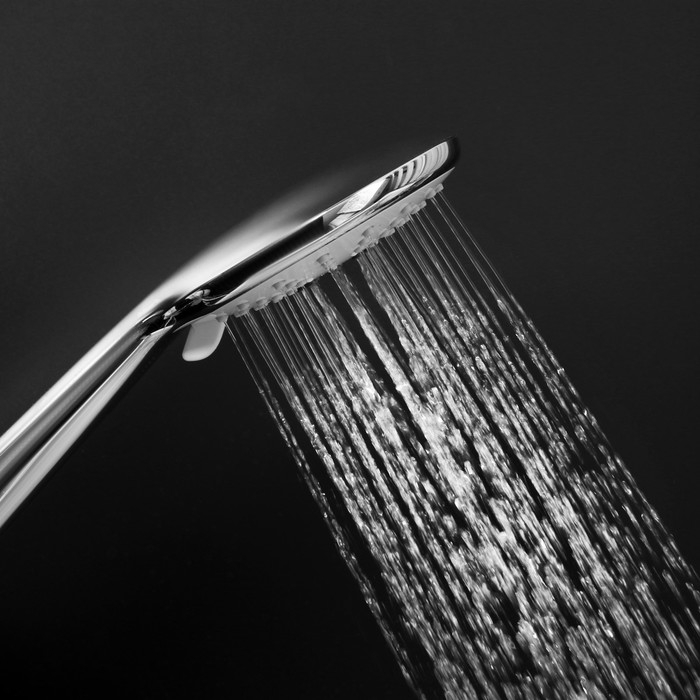 Душевая лейка ZEIN Z0211, 3 режима, большая, пластик, цвет хром Душевая лейка ZEIN Z0211, 3 режима, большая, пластик, цвет хром