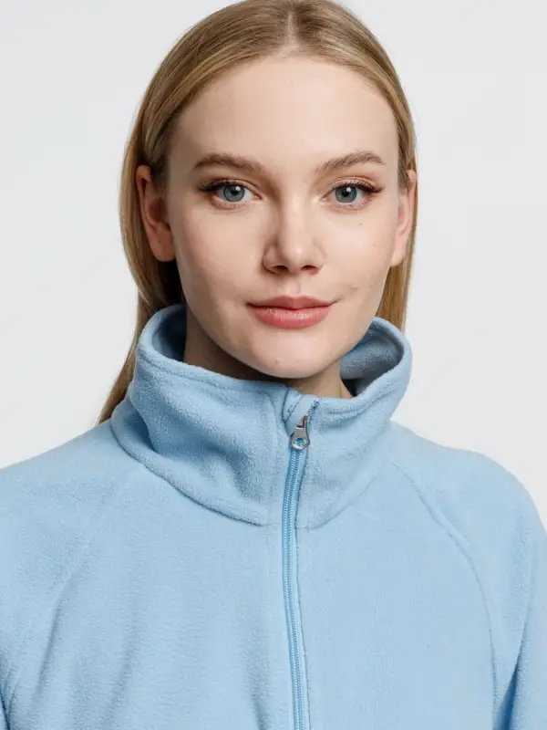 Куртка флисовая унисекс Fliska, голубая, размер M/L Куртка флисовая унисекс Fliska, голубая, размер M/L