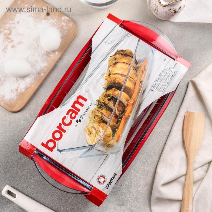 Форма для запекания прямоугольная Borcam, 2,8 л Форма для запекания прямоугольная Borcam, 2,8 л
