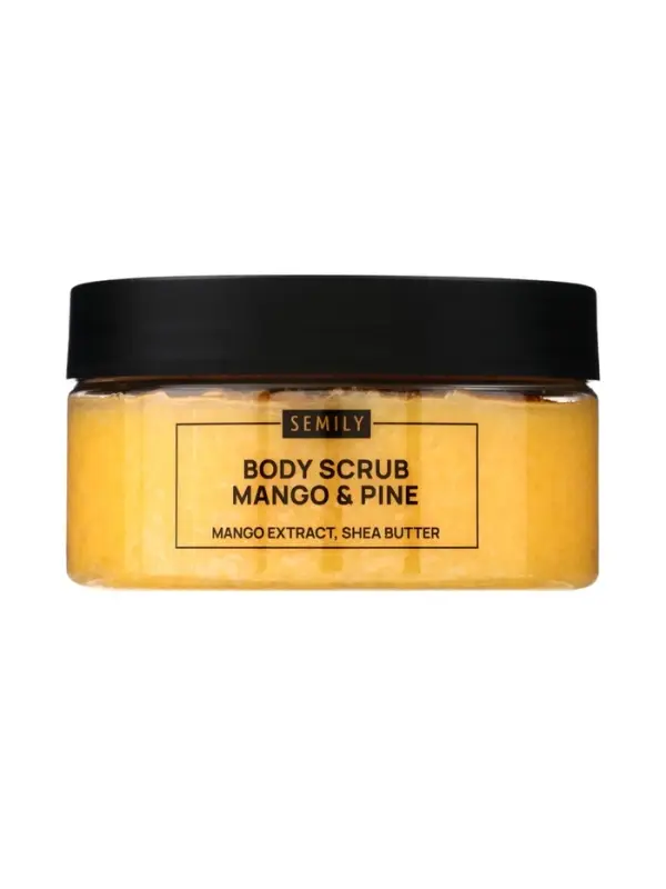 Скраб для тела SEMILY с манго и ананасом, 300 мл