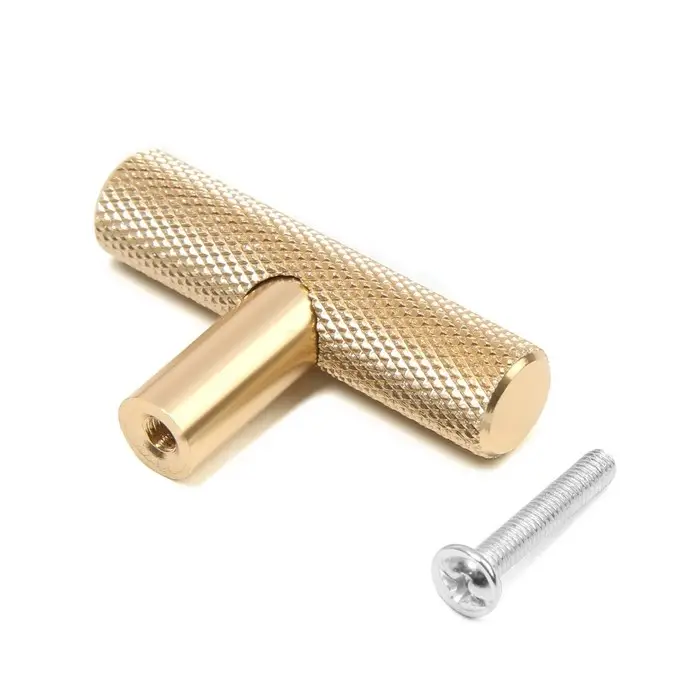 Ручка-кнопка CAPPIO, d=12 мм, цвет золото