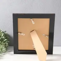 Фоторамка пластик 20х25 см "Гедеон" чёрный с золотом 32х28х2 см