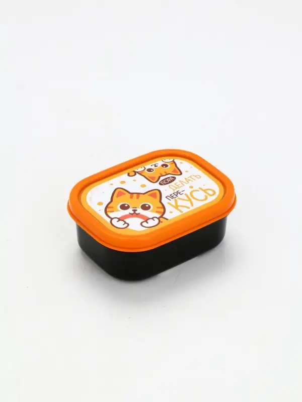 Ланч-бокс прямоугольный «ПереКУСЬ», 150 мл Ланч-бокс прямоугольный «ПереКУСЬ», 150 мл