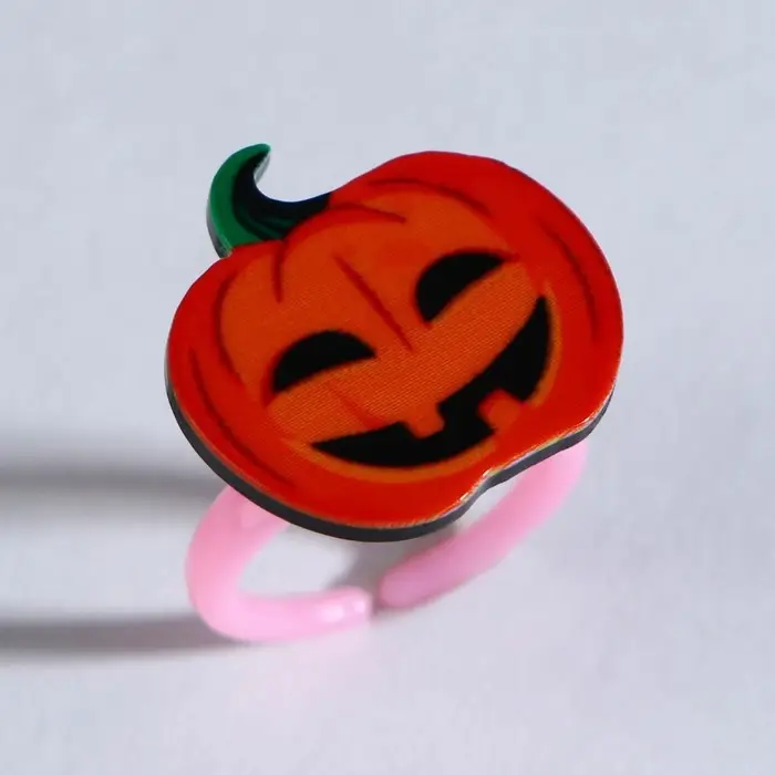 Кольцо детское на Хэллоуин Bad witch, 3 шт., безразмерное Кольцо детское на Хэллоуин Bad witch, 3 шт., безразмерное