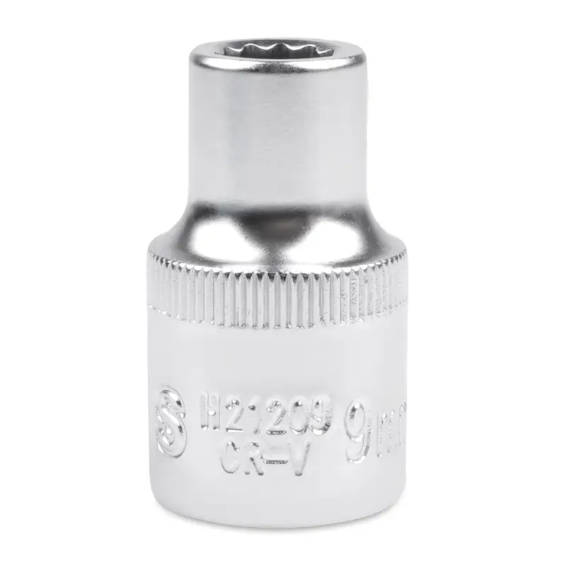 Головка торцевая 12-гранная 1/2''DR (09 мм) AVS H21209