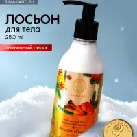 Лосьон для тела &laquo;Тёплые объятия&raquo;, 250 мл, аромат тыквенного пирога, URAL LAB