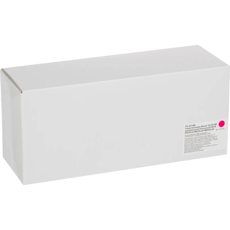 Тонер-картридж Retech TK-5270M пур. для Kyocera P6230/6630