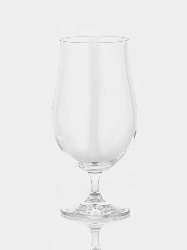 Набор бокалов для пива &laquo;Бар&raquo;, 550 мл, 2 шт., хрустальное стекло, прозрачный