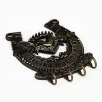 Ключница настенная подкова &laquo;Счастья и добра&raquo;, 10.3&times;12.5 см