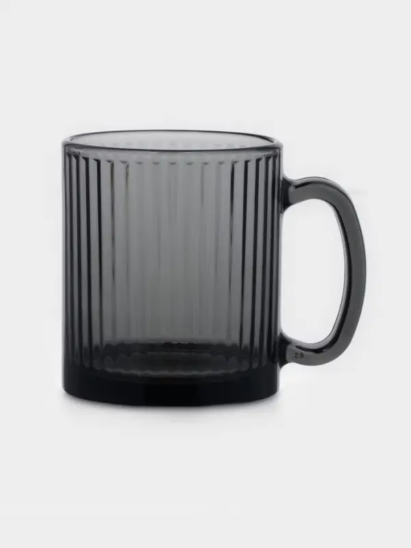 Кружка Чайная Кружка Чайная "Вертикаль" графит 320 мл