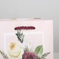Пакет подарочный ламинированный, упаковка, Love, S 12 х 15 х 5.5 см