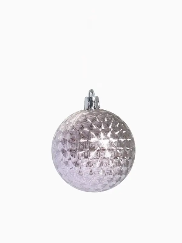 Ёлочные игрушки &laquo;Пироженки&raquo;, шары новогодние, набор 12 шт., d=6 см, розовый