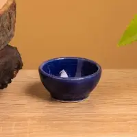 Соусник керамика, цв. тёмно-синий, 3,5х3,5х1,5 см