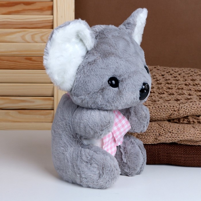 Мягкая игрушка "Коала", 25 см, цвет серый