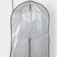 Чехол для одежды Доляна, 60&times;90 см, серый