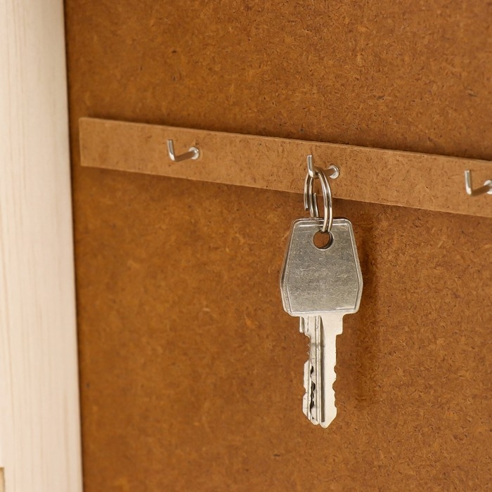 Ключница Ключница "Лошади" молочный дуб 24х29 см