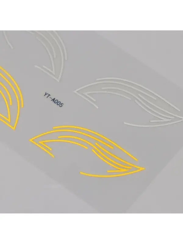 Наклейка на лицо &laquo;Стрелки для глаз. Египет&raquo;, 13&times;13.5 см