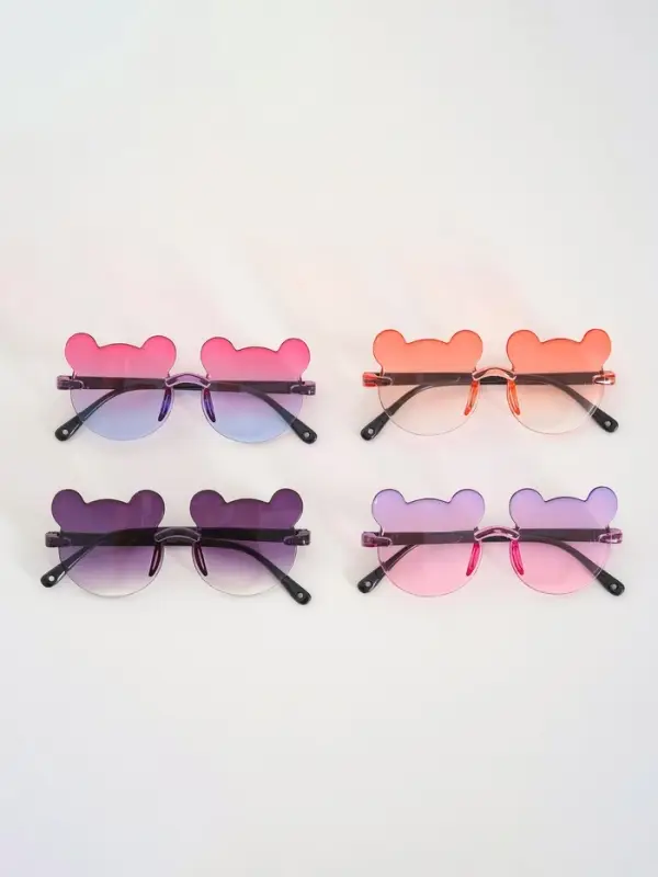 Карнавальные очки "Мишка" градиент, цвета МИКС