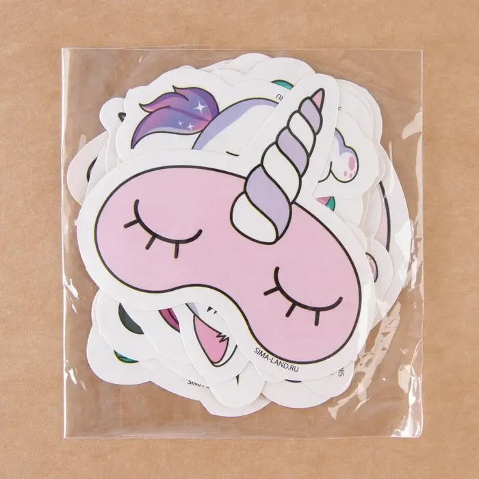 Наклейки-стикеры, набор, &laquo;Персонажи&raquo;, 10 шт