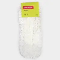 Насадка для плоской швабры Доляна, микрофибра, 42&times;12 см, цвет МИКС