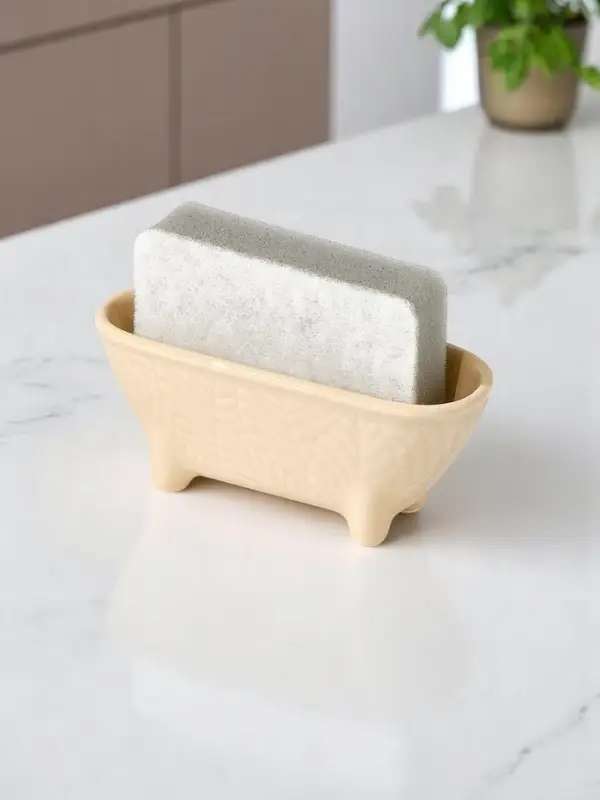 Подставка для губки Magistro Crotone, цвет белый Подставка для губки Magistro Crotone, цвет белый