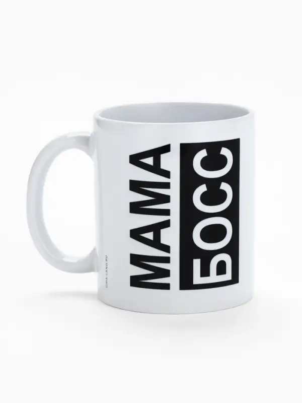 Кружка керамическая МАМА BOSS, 320 мл