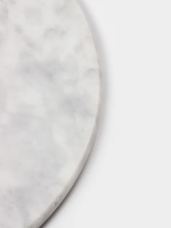 Доска для подачи Magistro Marble, d=30 см, из мрамора