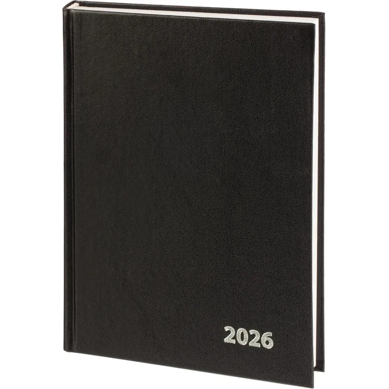 Ежедневник датированный 2026 Выбор есть, А5, 160л, бумвинил, черный