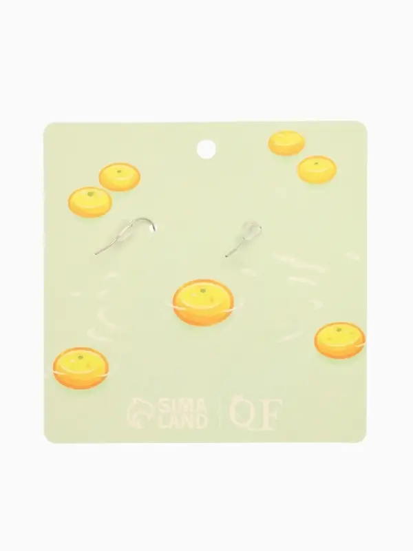 Серьги акриловые &laquo;Капибара&raquo;, коричневые