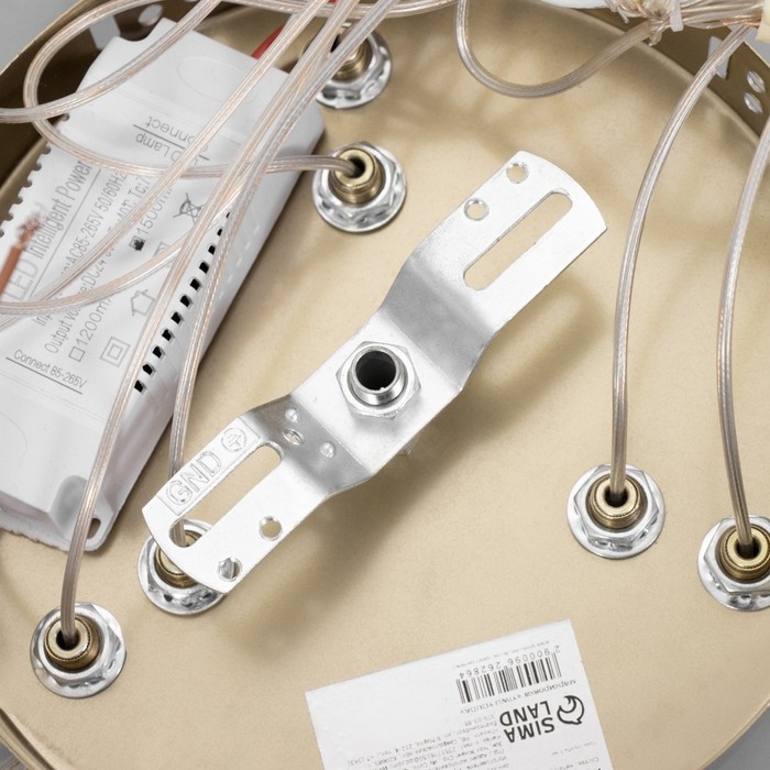 Светильник Светильник "Рингас" 2хLED 68Вт 3000-6000К золото 57х57х120 см BayerLux