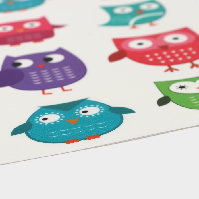 Салфетка сервировочная на стол «Совы», 42×27 см